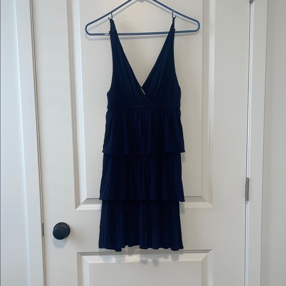 J. Crew Navy Blue Mini Dress
